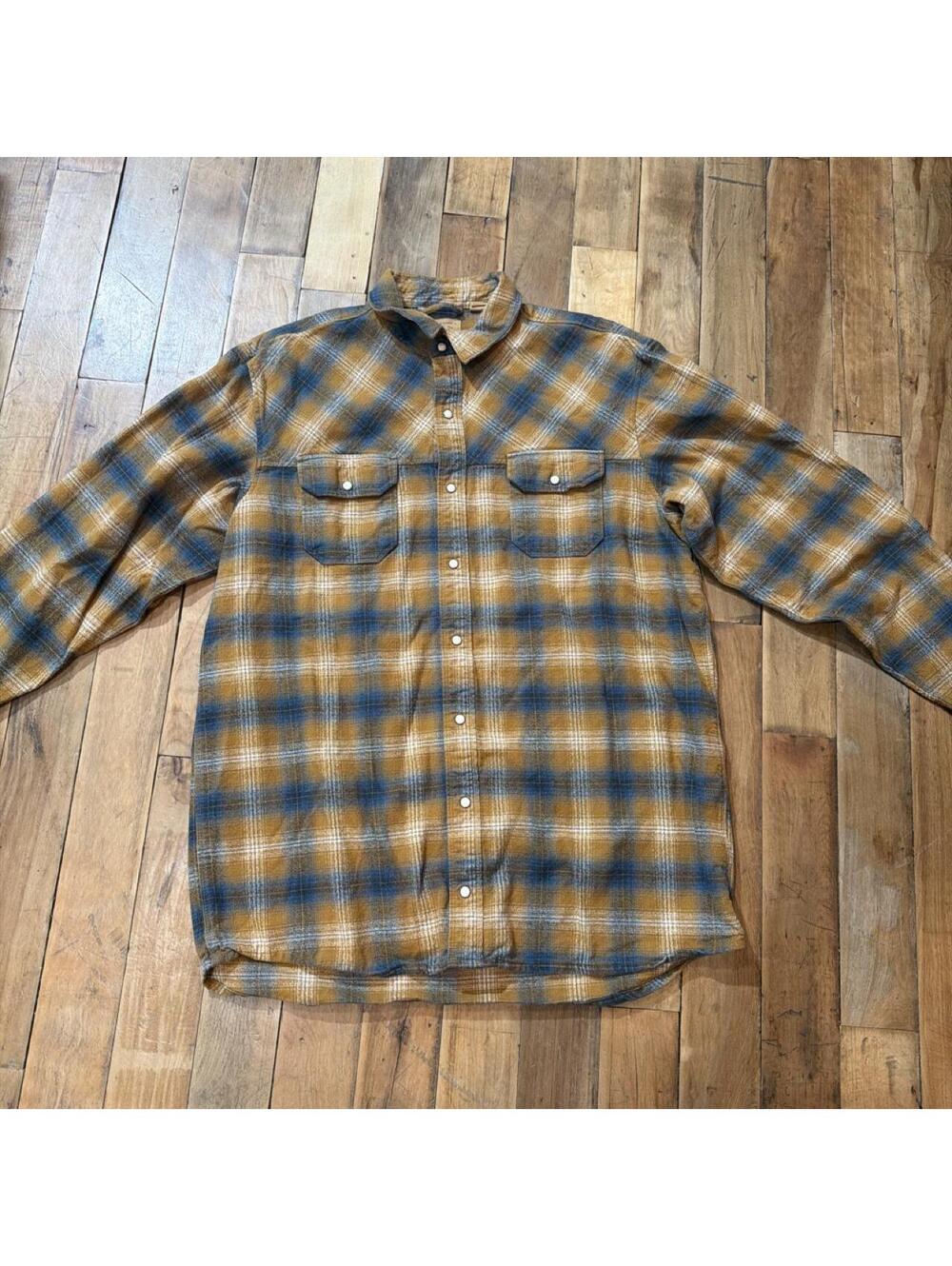 RedHead Ranch shadow plaid flannel shirt